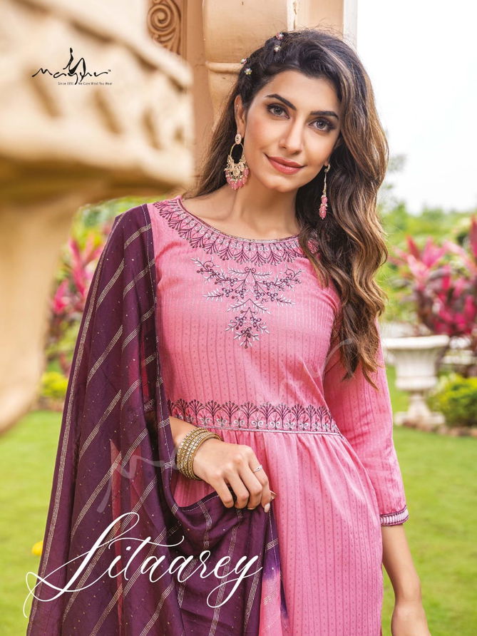 Mayur Sitaarey Ready Made Wholesale Suit Collection